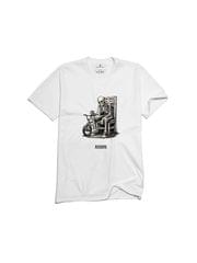 Koszulka AveBmx Skeleton White